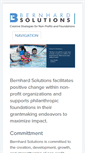 Mobile Screenshot of bernhardsolutions.com